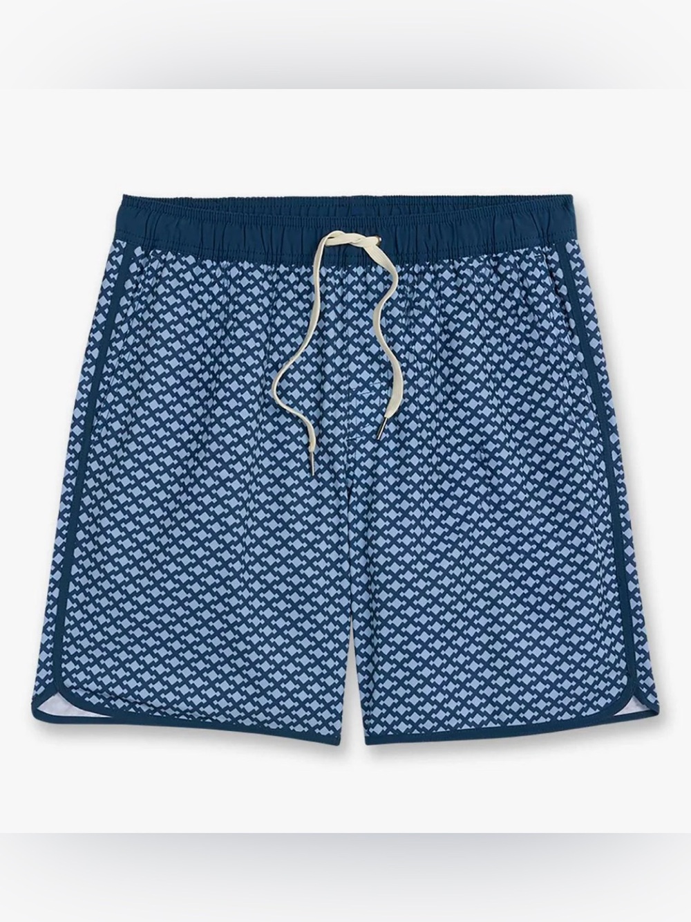 Men’s Fair Harbor Anchor Swim Trunks Mist Seaview Blue Swimsuit - XL